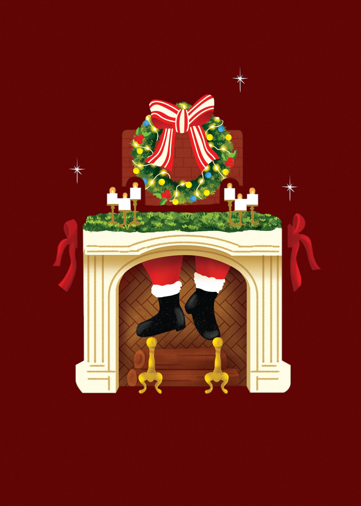 NIGHT BEFORE CHRISTMAS Pop Up Cards