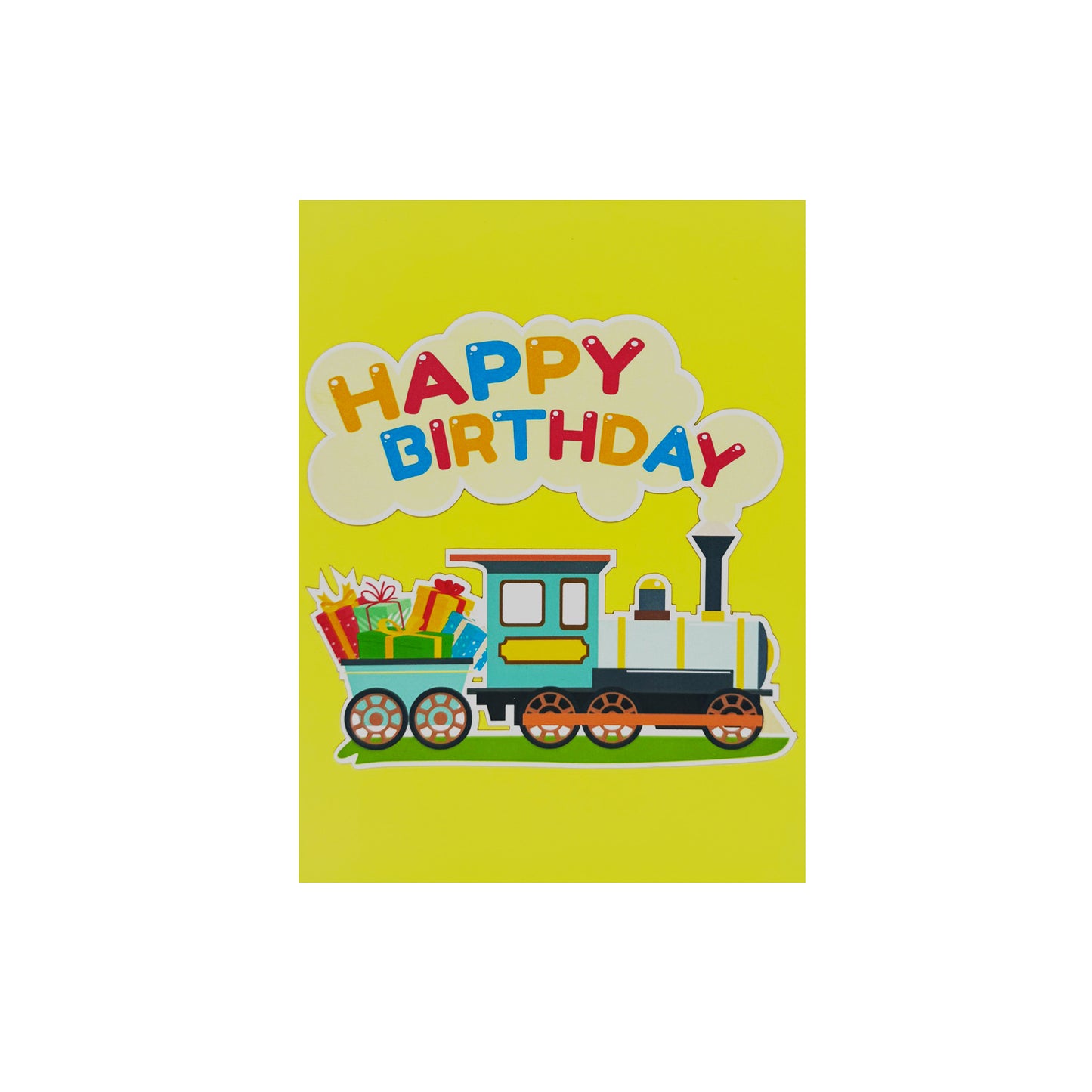 Train Pop Up Card