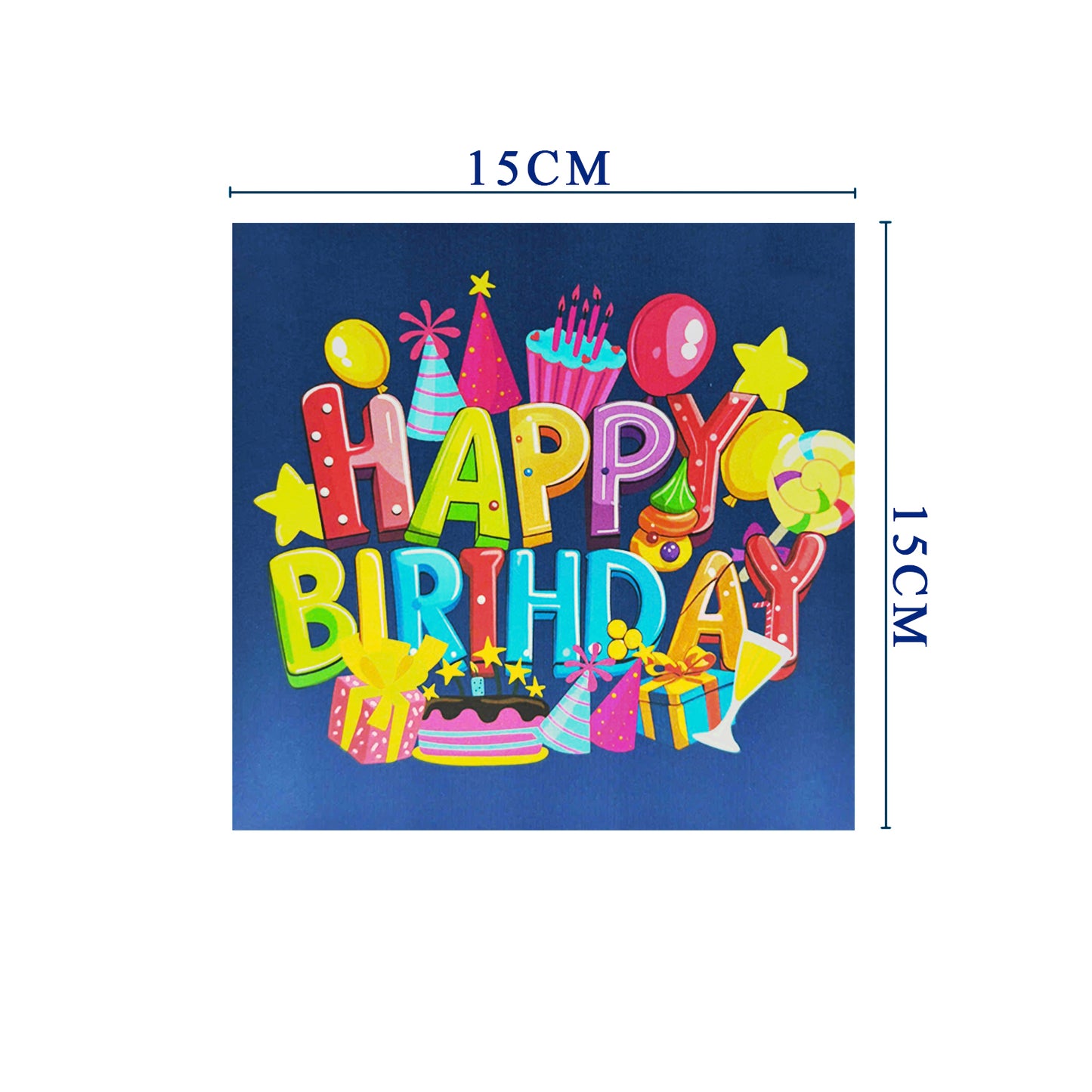 Birthday 3D Pop Up Greeting Card
