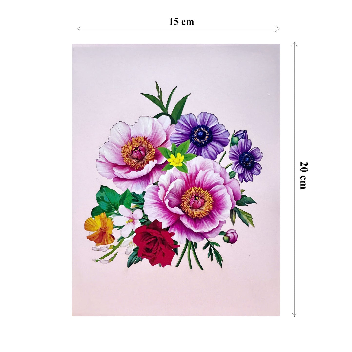 Floral Birthday Panda Pop-Up Card