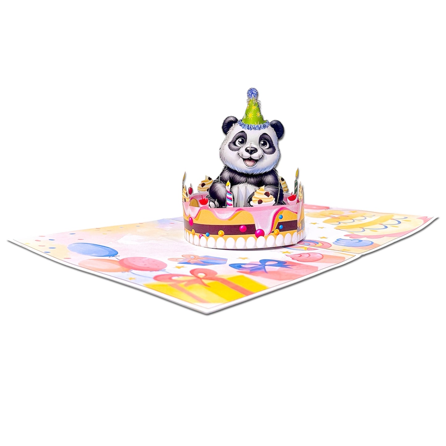 Happy Birthday Panda Pop-Up Card