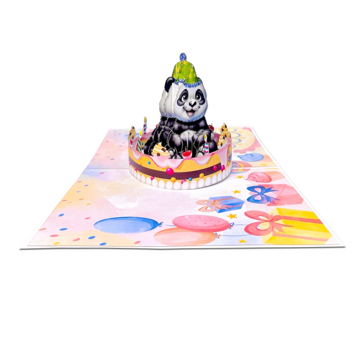Happy Birthday Panda Pop-Up Card