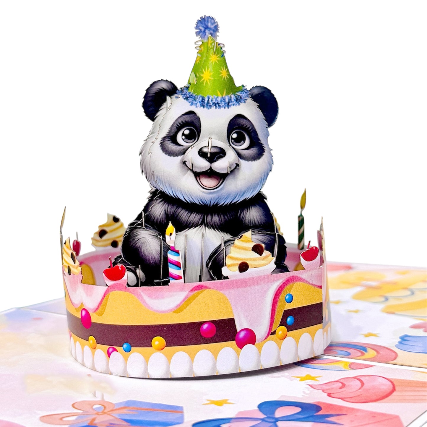 Happy Birthday Panda Pop-Up Card