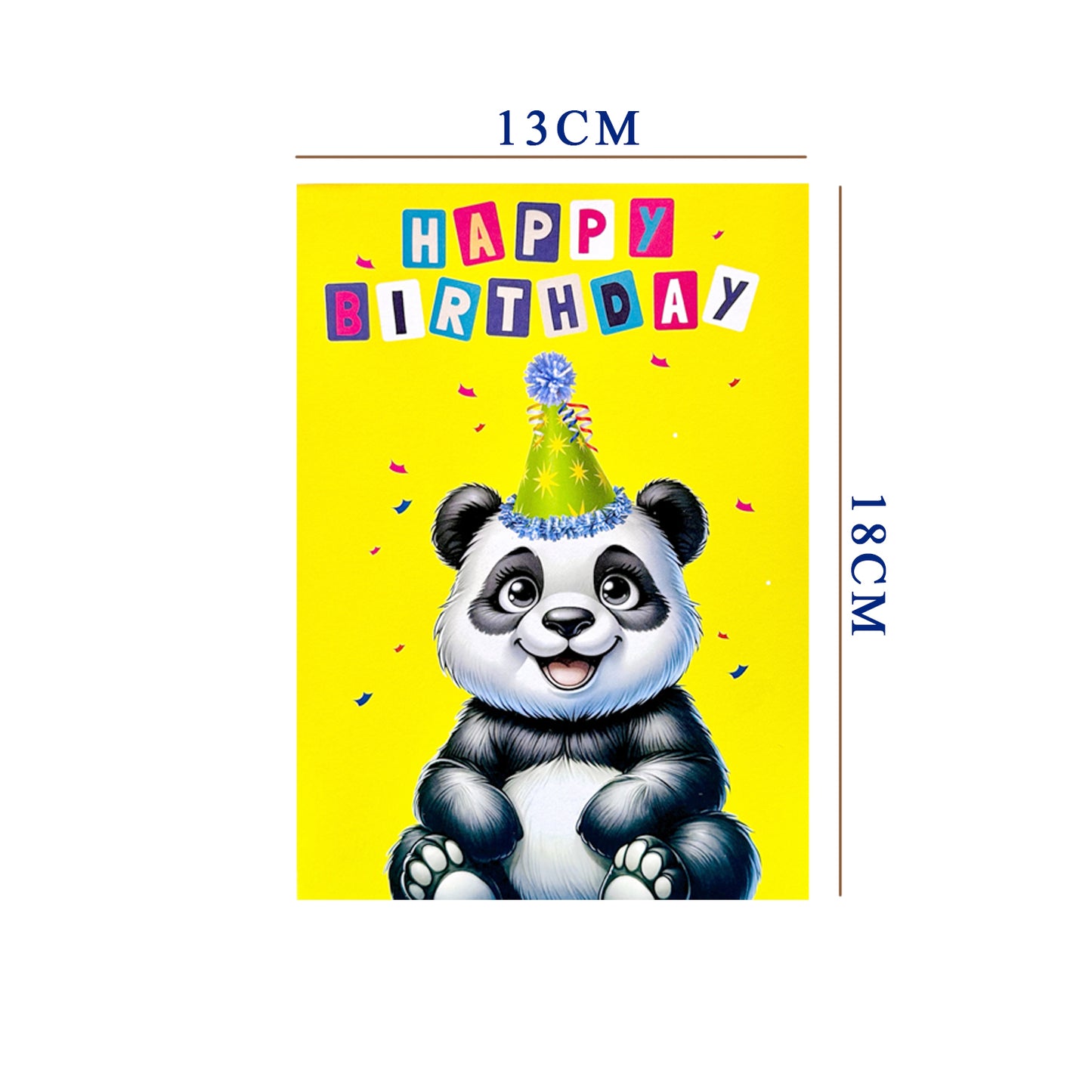 Happy Birthday Panda Pop-Up Card