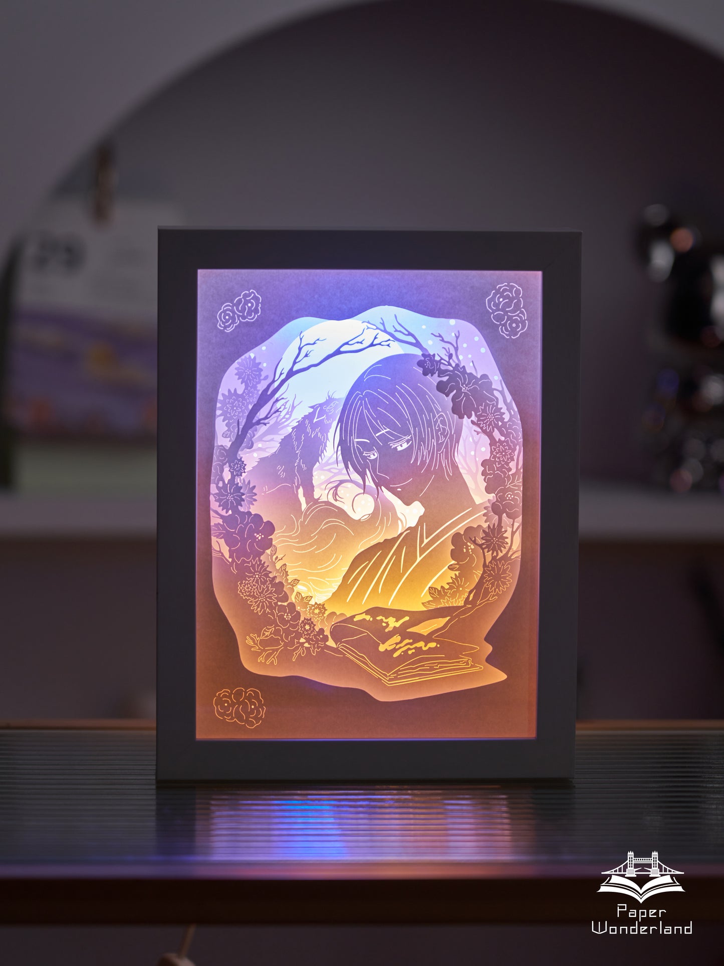Paper Cut Light Box Paper Carving Light Box