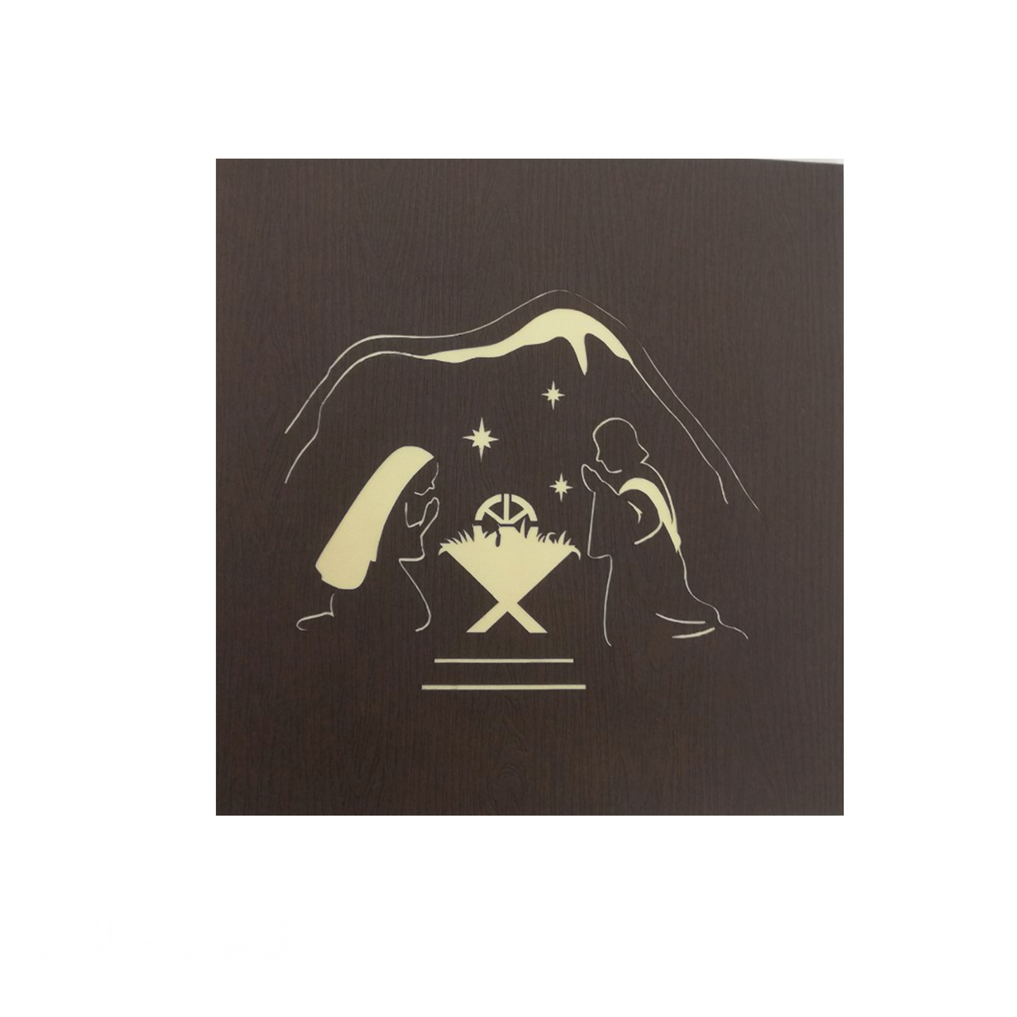 Nativity 4 Pop Up Card