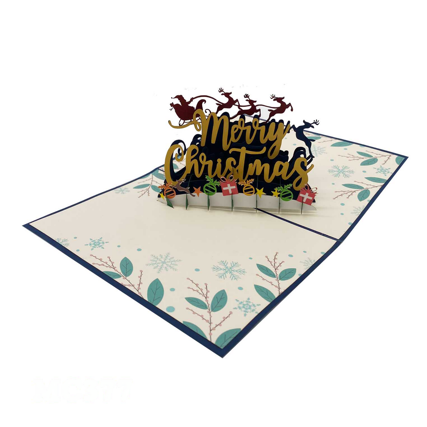 Merry Christmas Pop Up Card