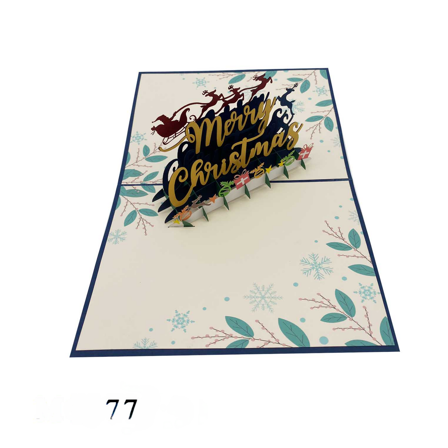 Merry Christmas Pop Up Card