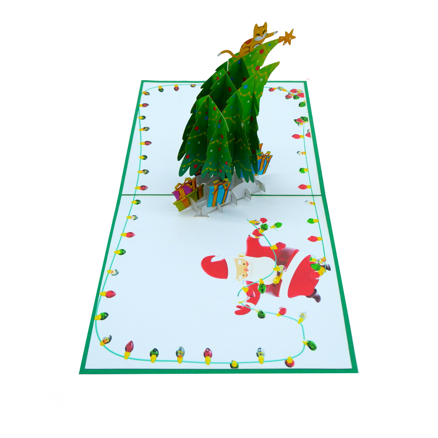 Funny Noel Tree Pop Up Card