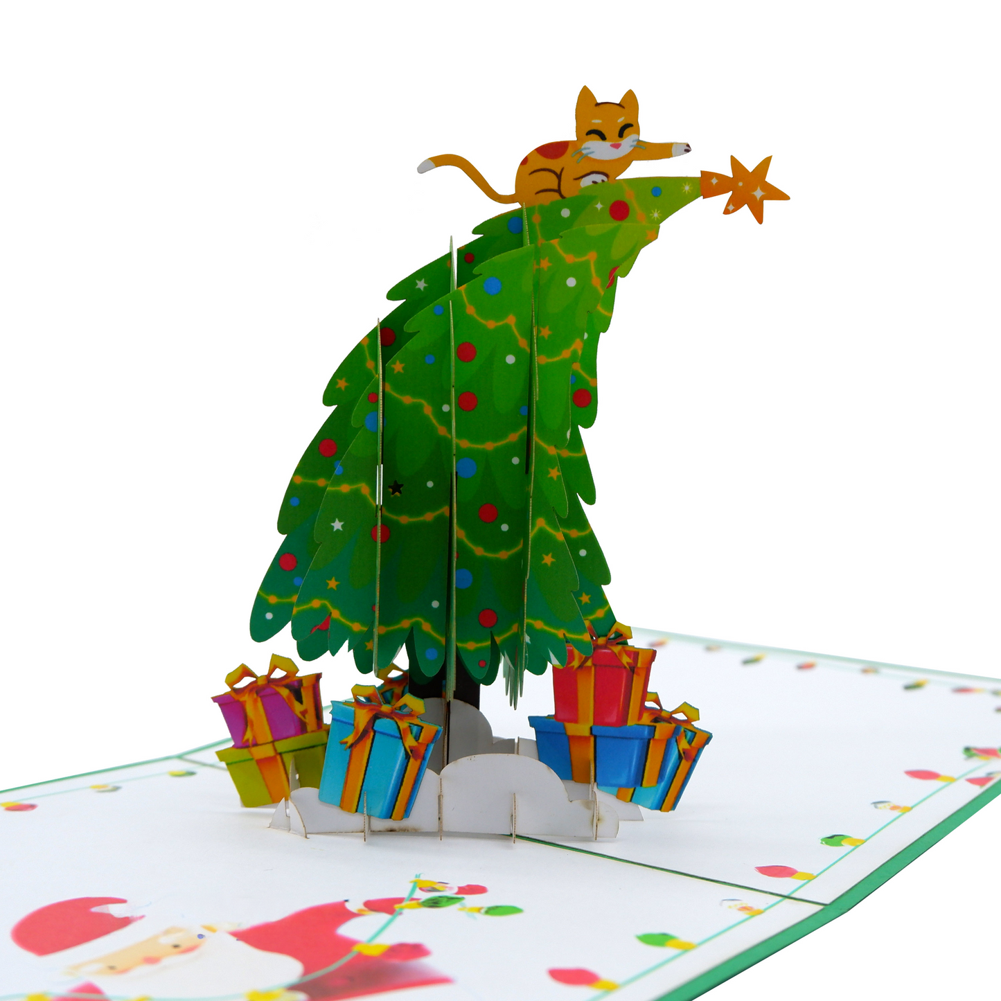 Funny Noel Tree Pop Up Card