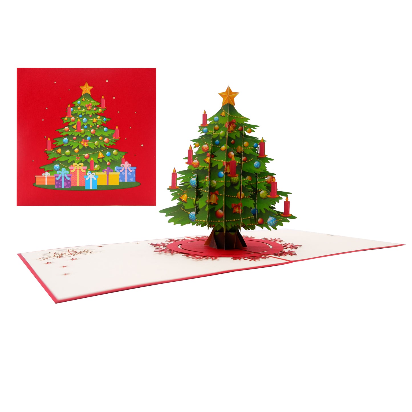 Christmas Tree Pop Up Cards