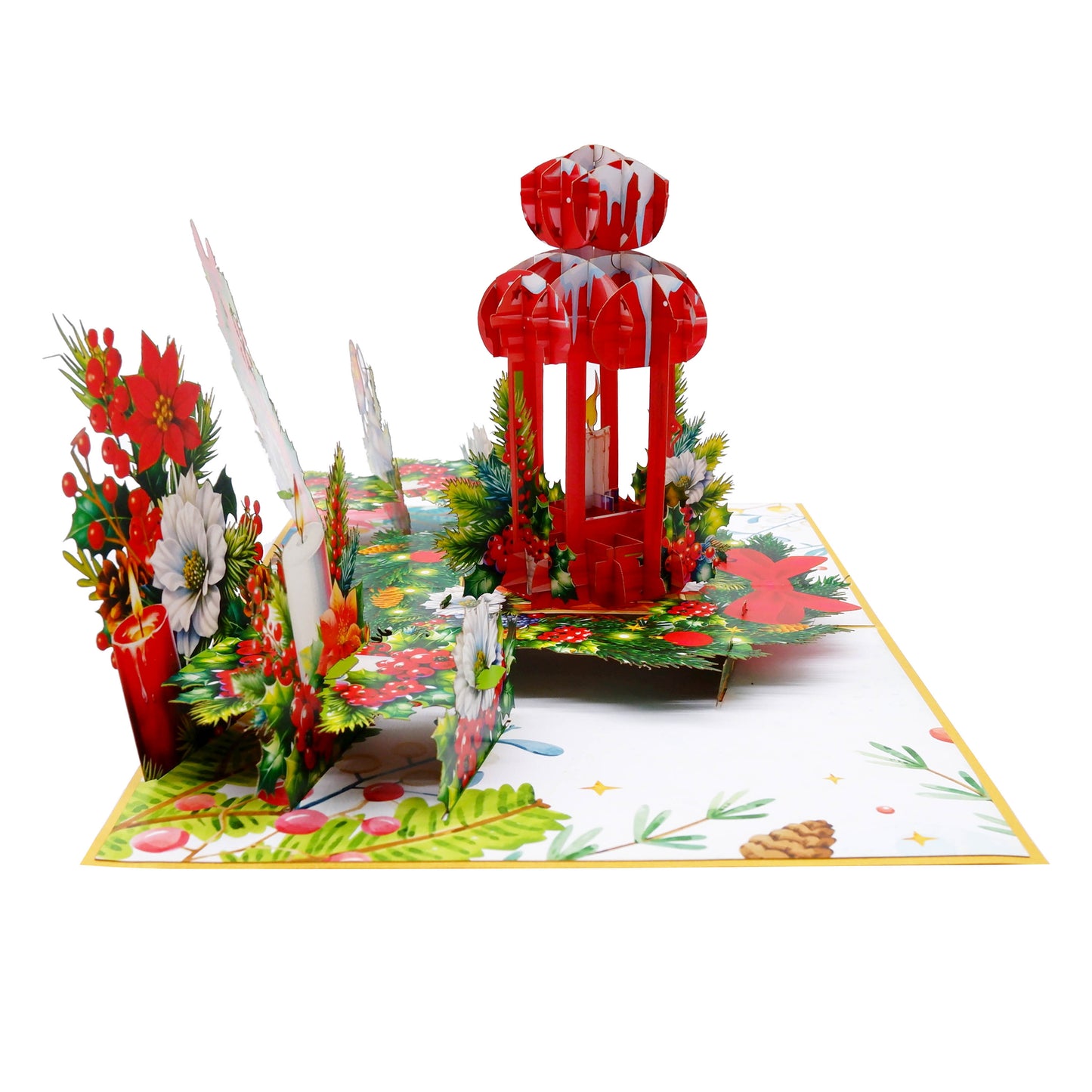 Lantern Christmas Pop-Up Card