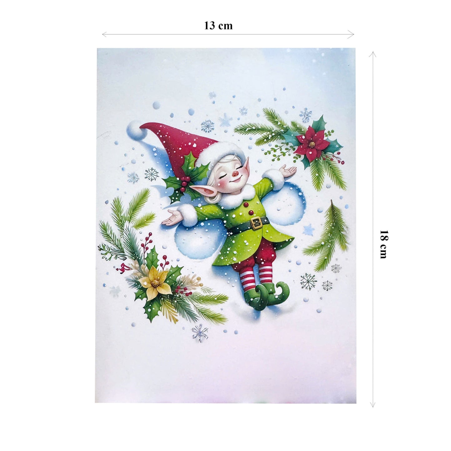 Xmas Elves Pop-Up Card
