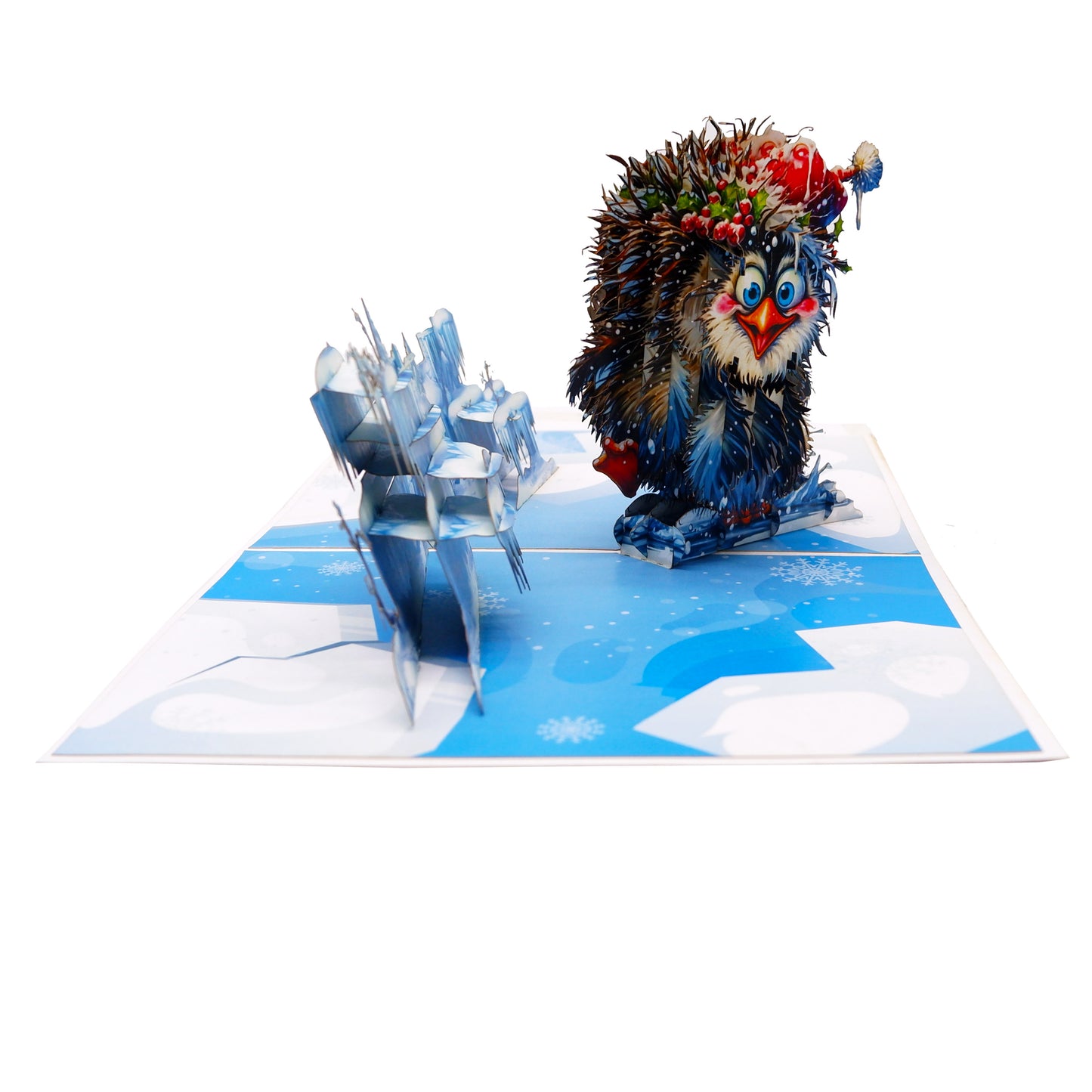 Xmas Penguin Pop-Up Card
