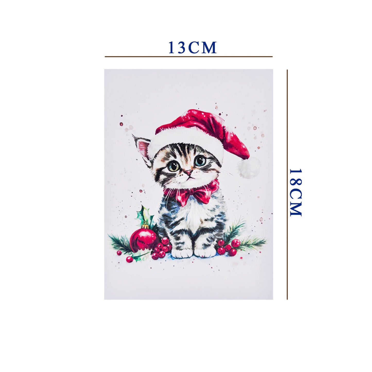 Xmas Cat Pop-Up Card