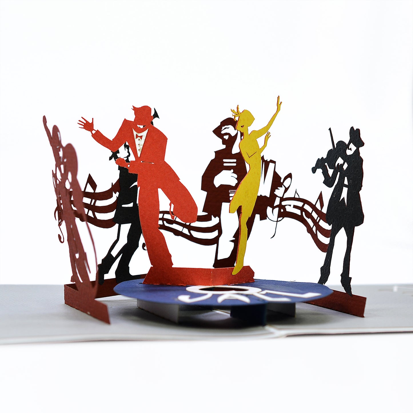 Rock Band Pop Up Cards