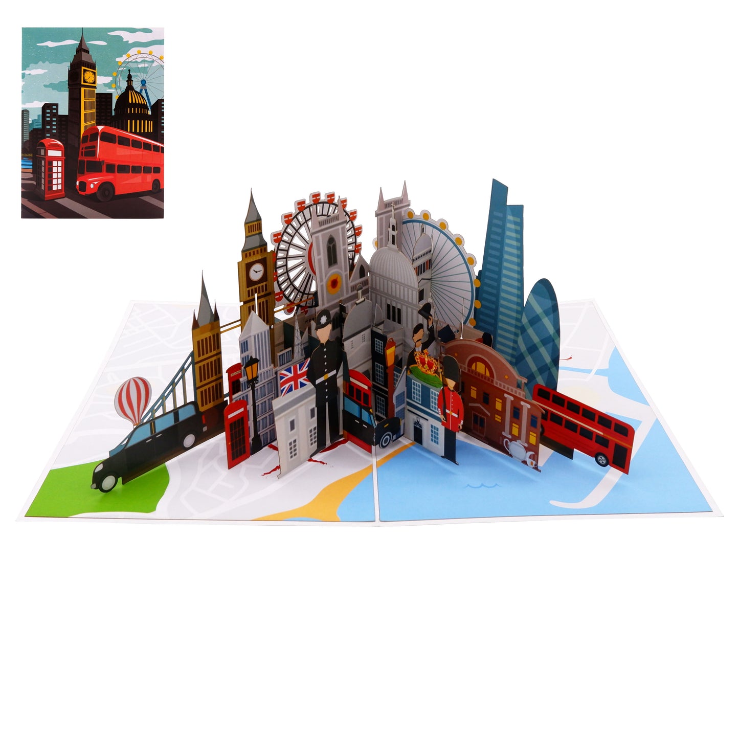 London Landmarks Pop-Up Card