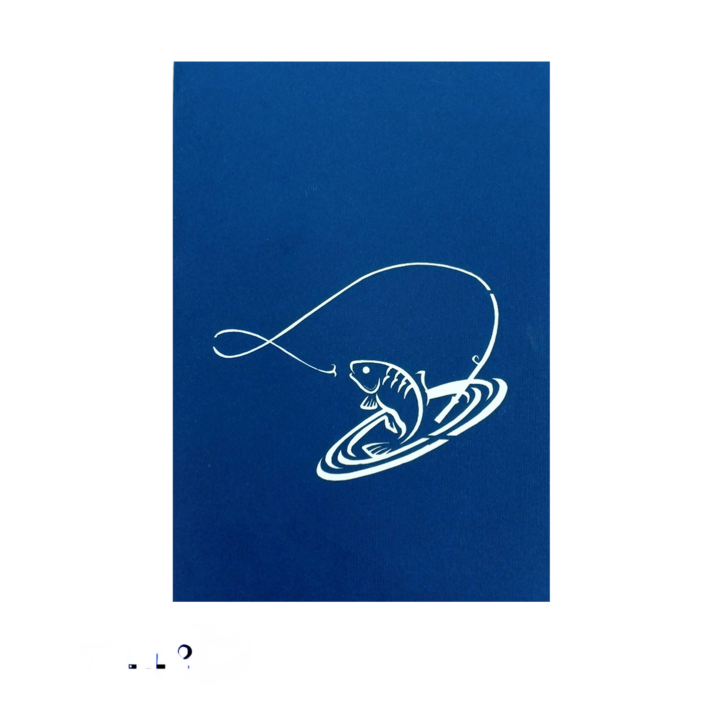 Fisherman Pop Up Card