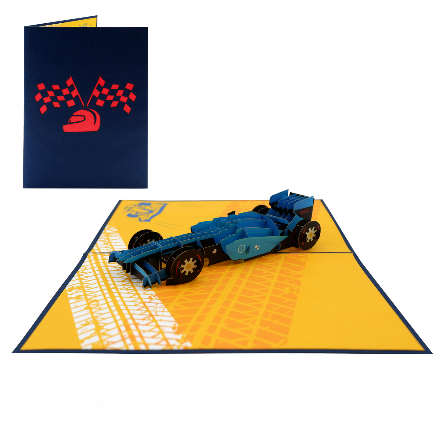 Formula 1 Pop Up Card