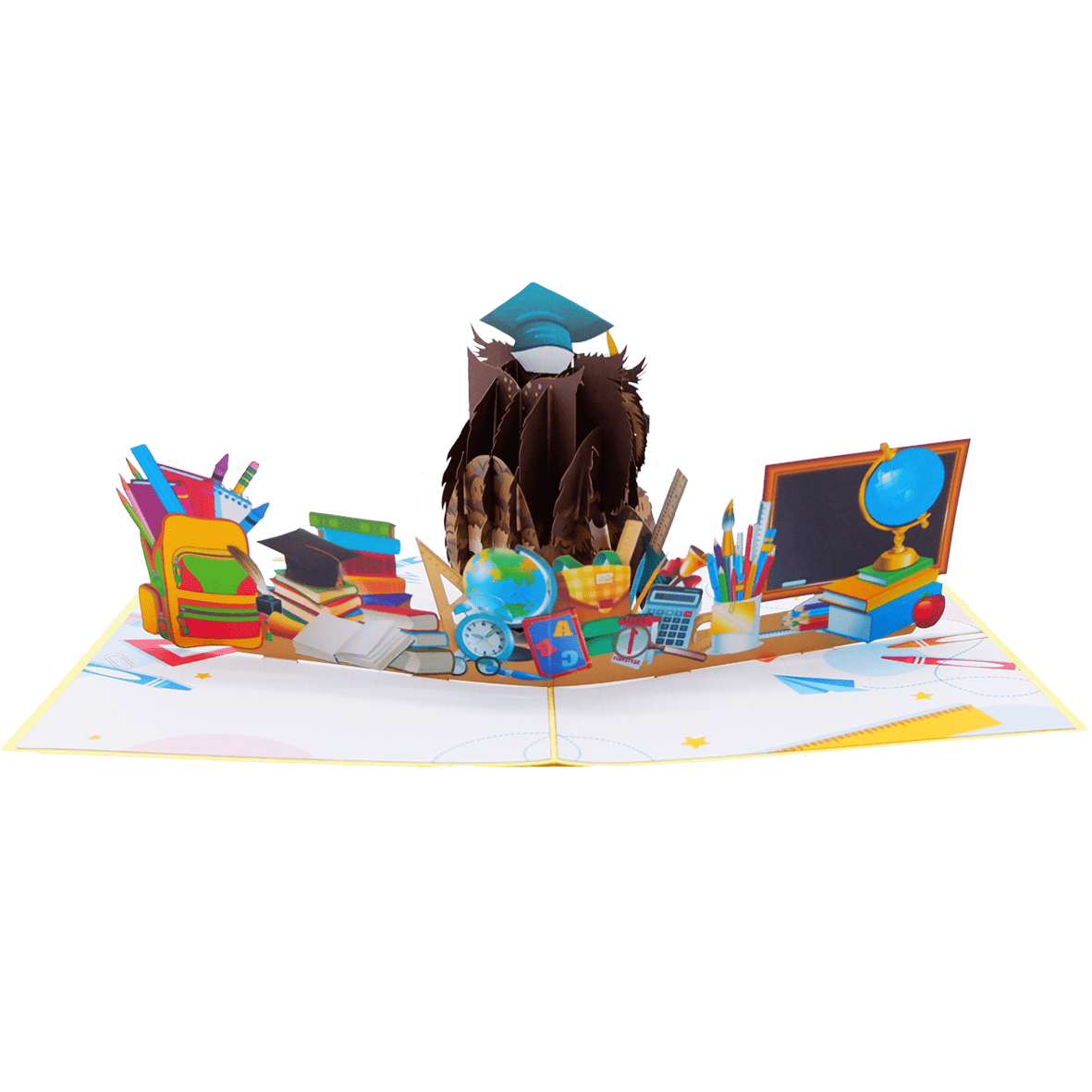 Owl Graduation Pop Up Card