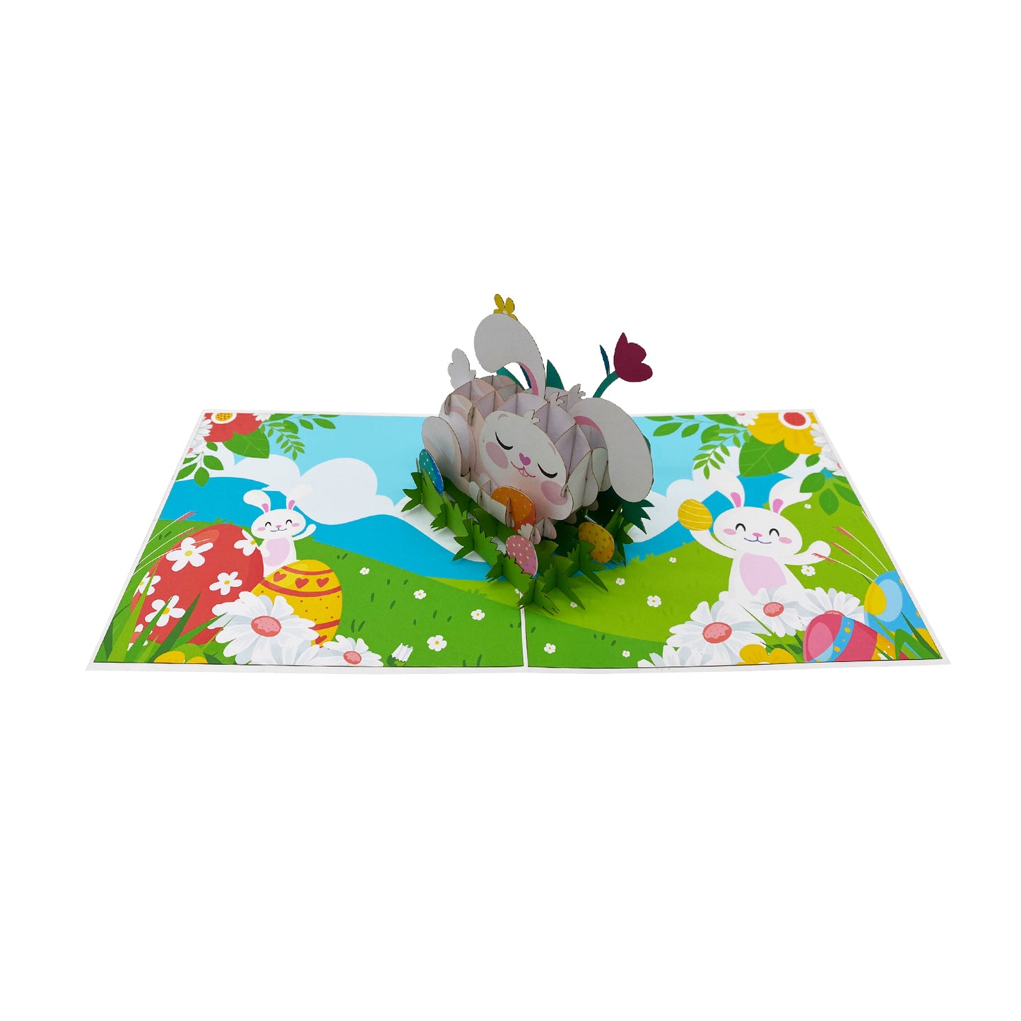 Bunny Easter Pop Up Card