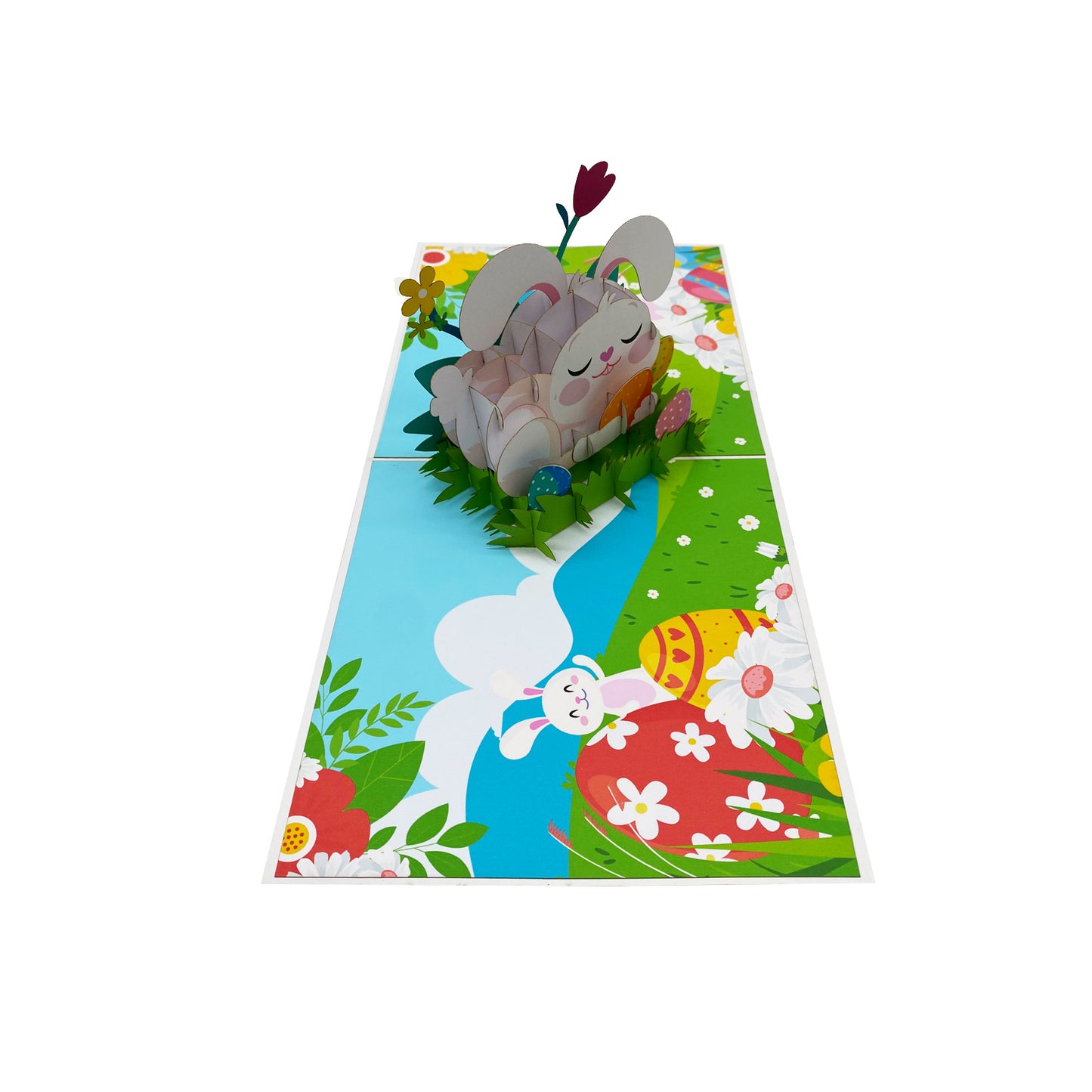 Bunny Easter Pop Up Card