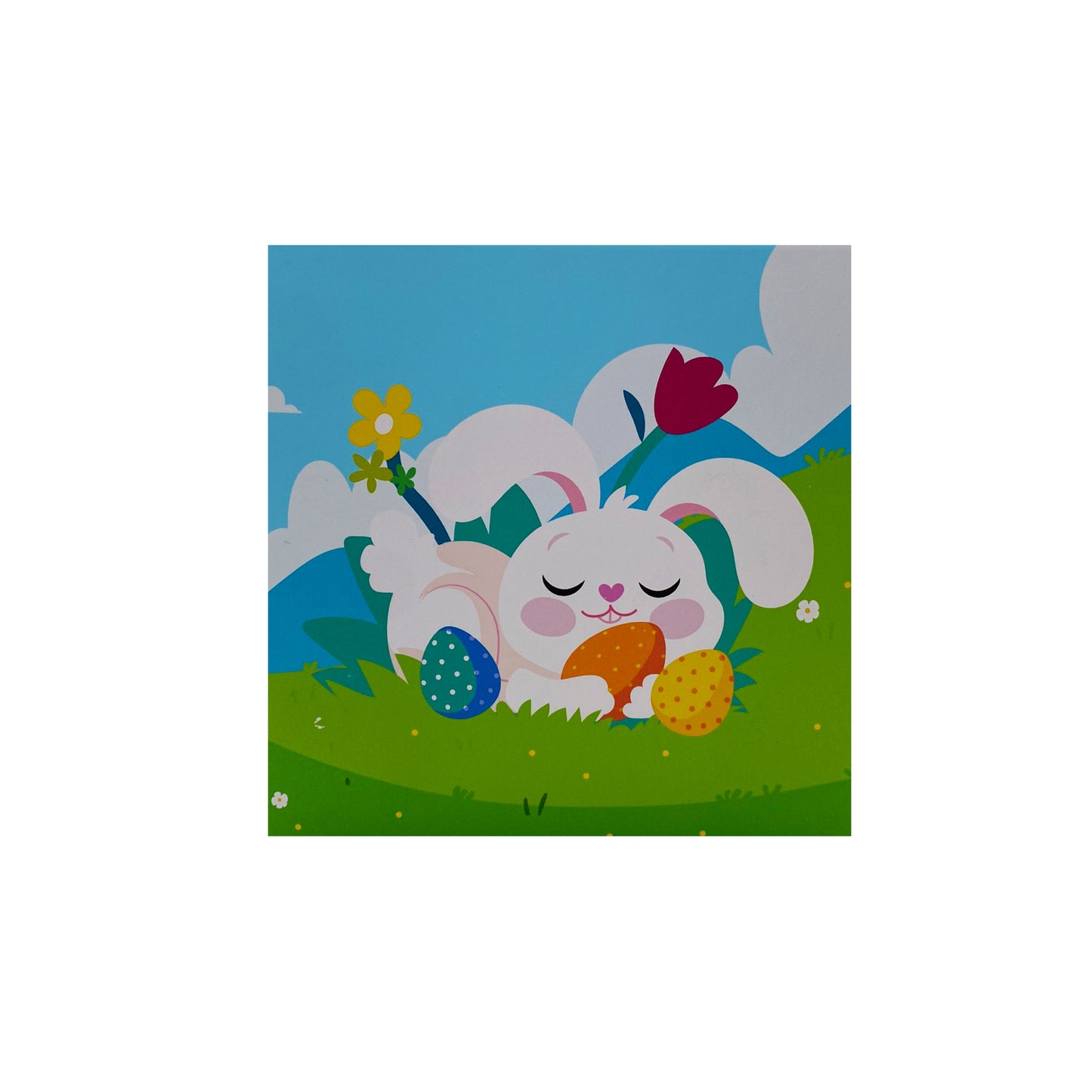 Bunny Easter Pop Up Card