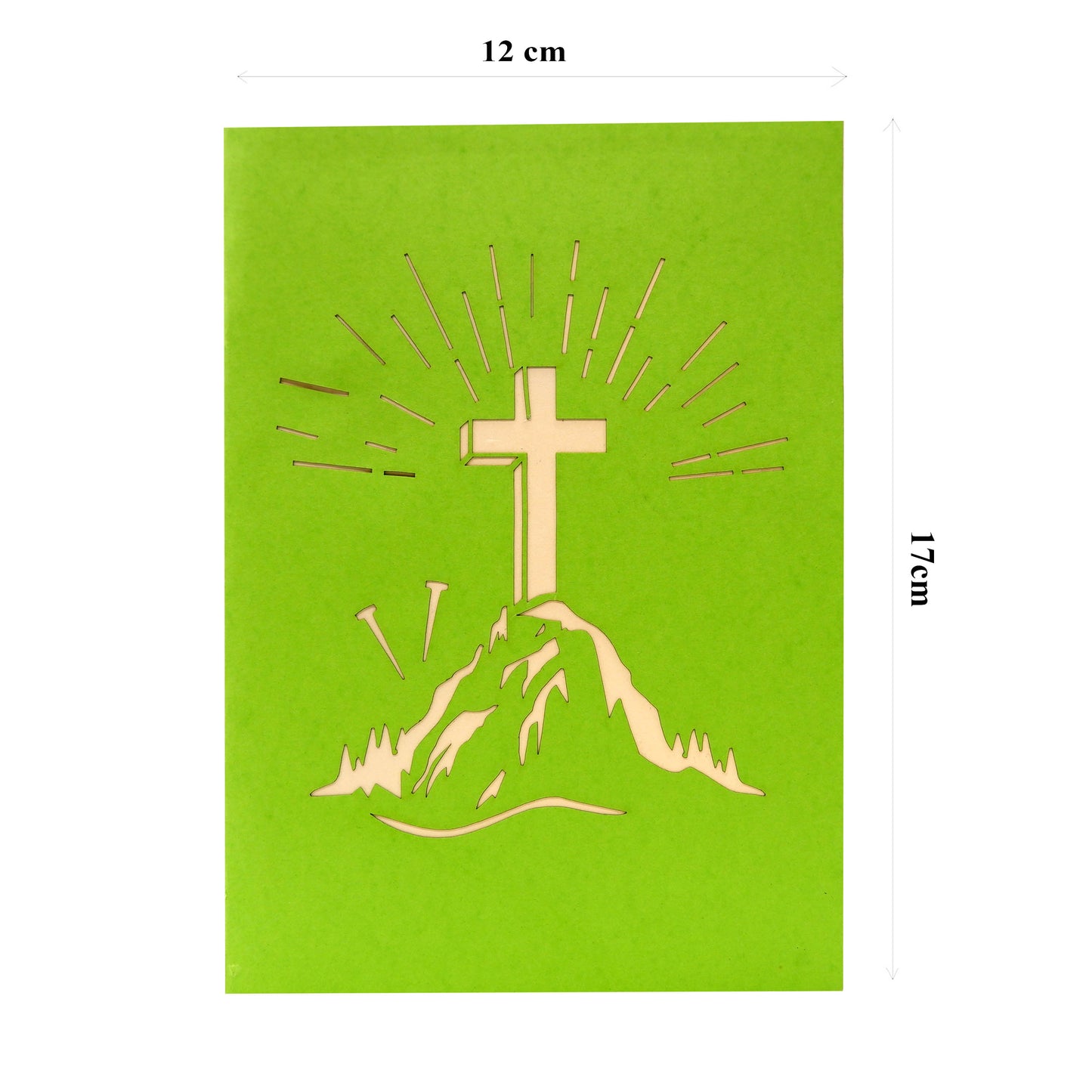 Holy Cross 3D Pop Up Card