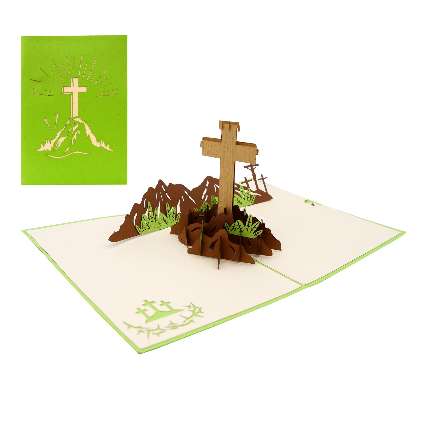 Holy Cross 3D Pop Up Card