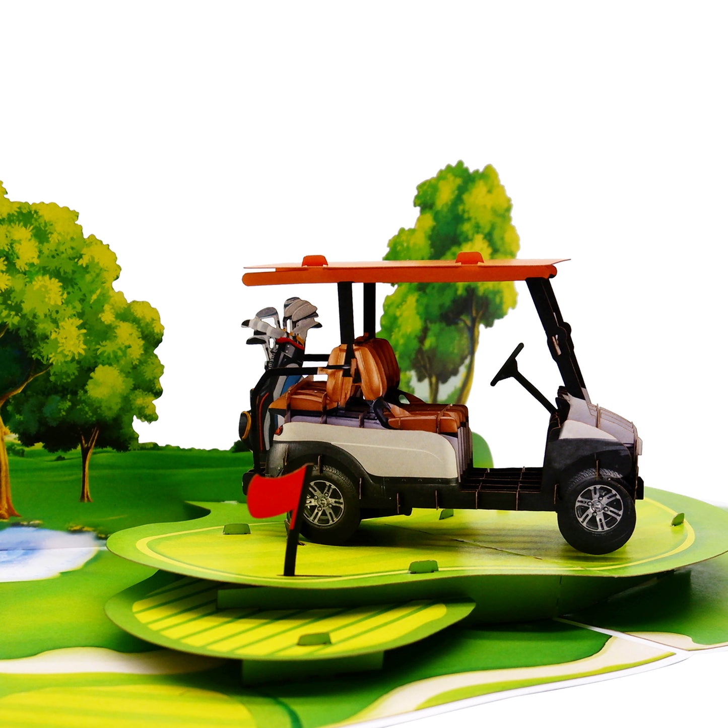 Golf Pop Up Card
