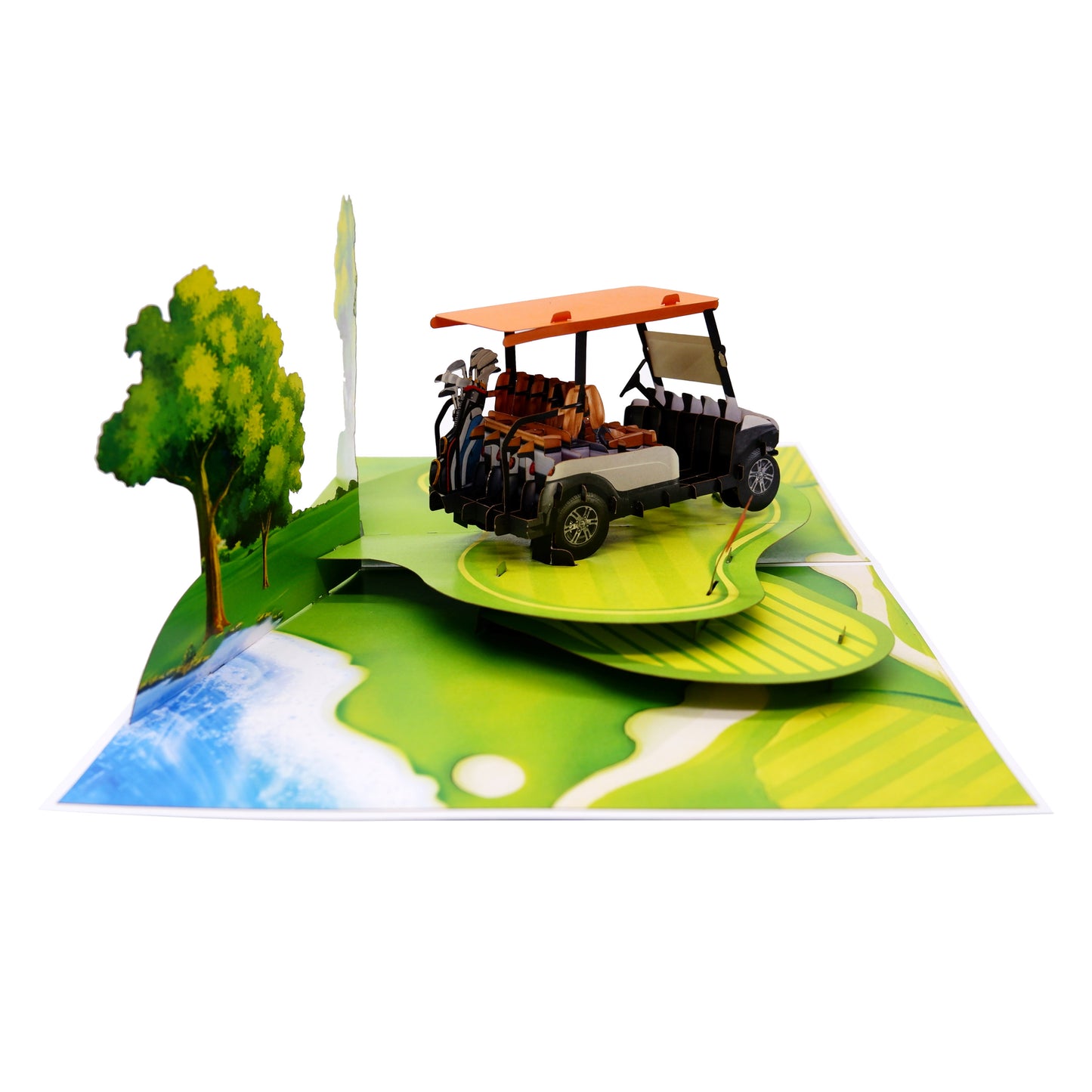 Golf Pop Up Card