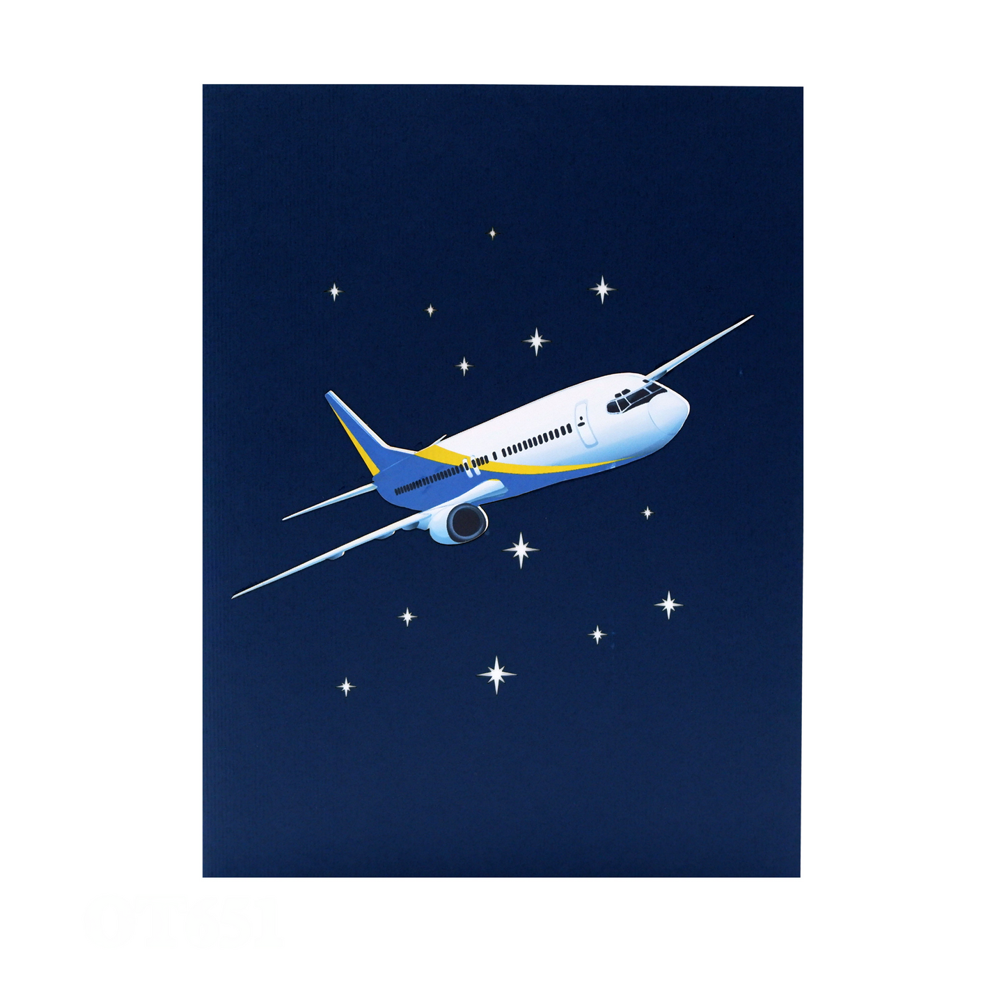 Airplane Pop Up Card