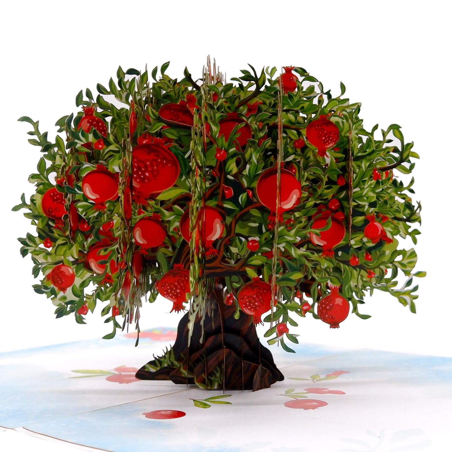 Pomegranate Tree Pop-Up Card
