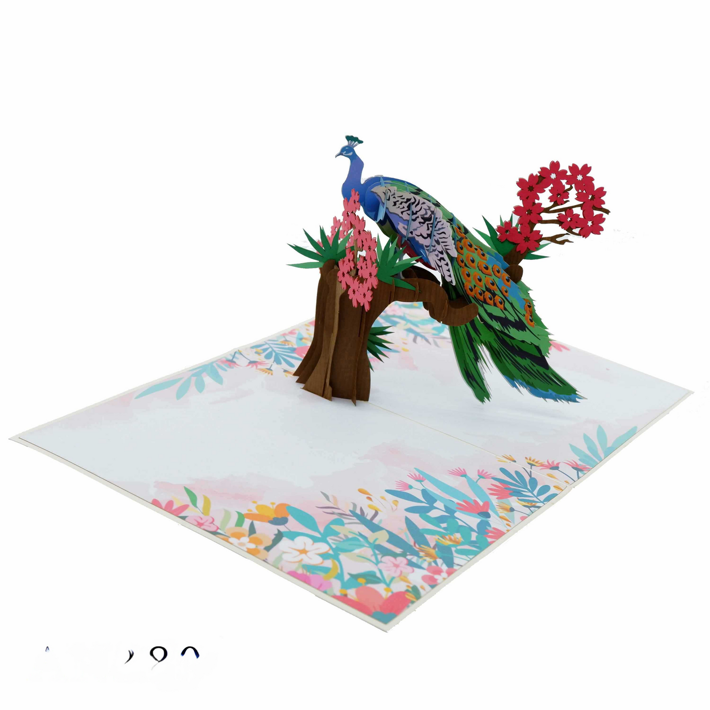 Peacock Pop Up Cards