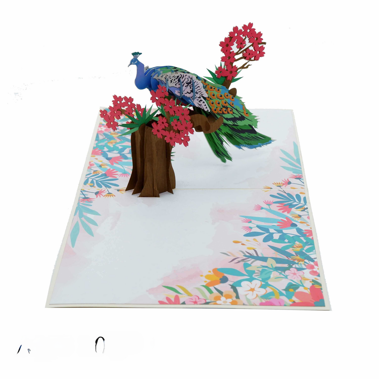 Peacock Pop Up Cards