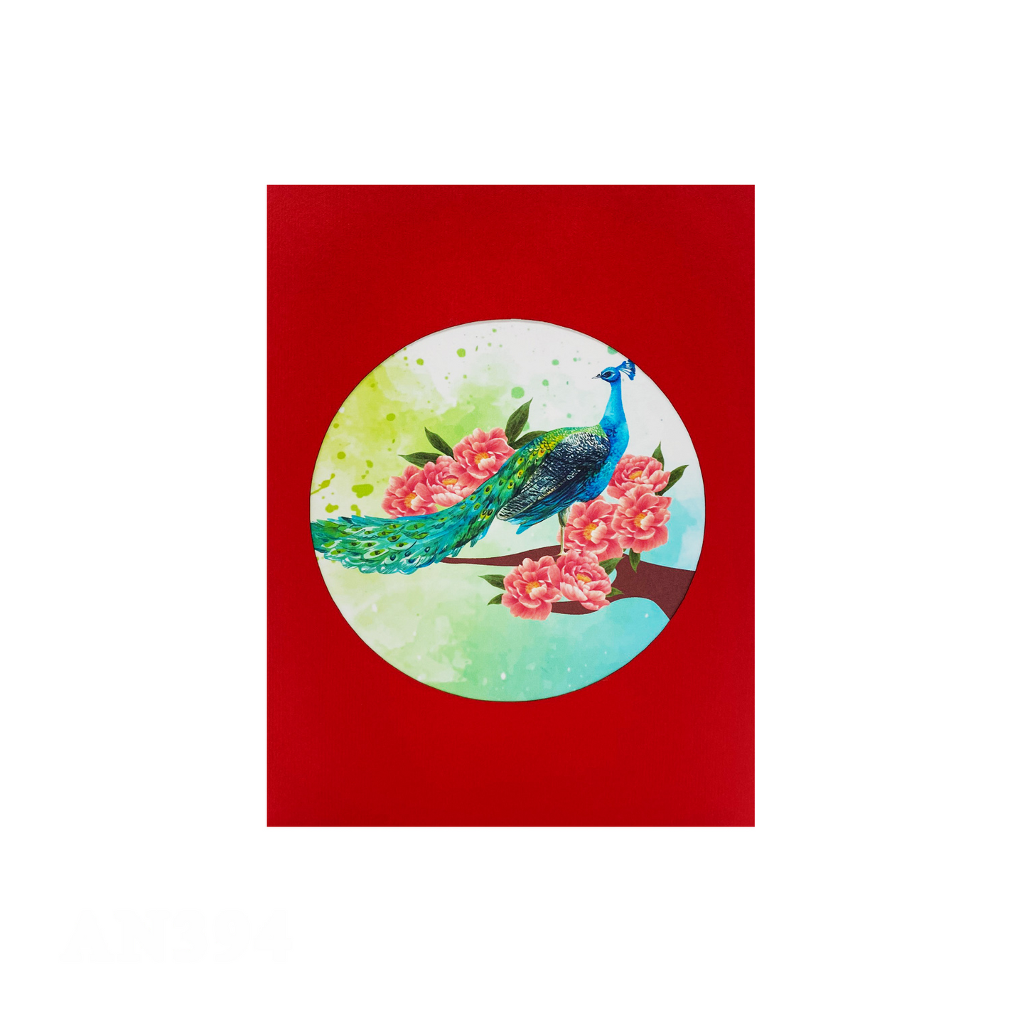 Peacock Pop Up Cards