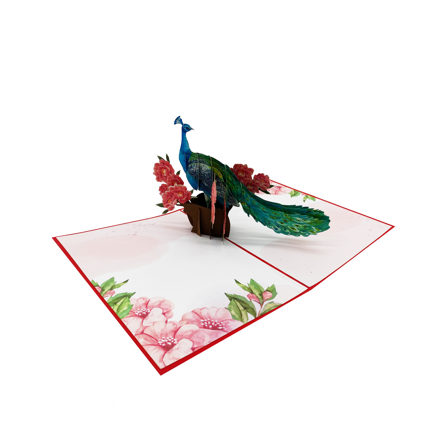 Peacock Pop Up Cards