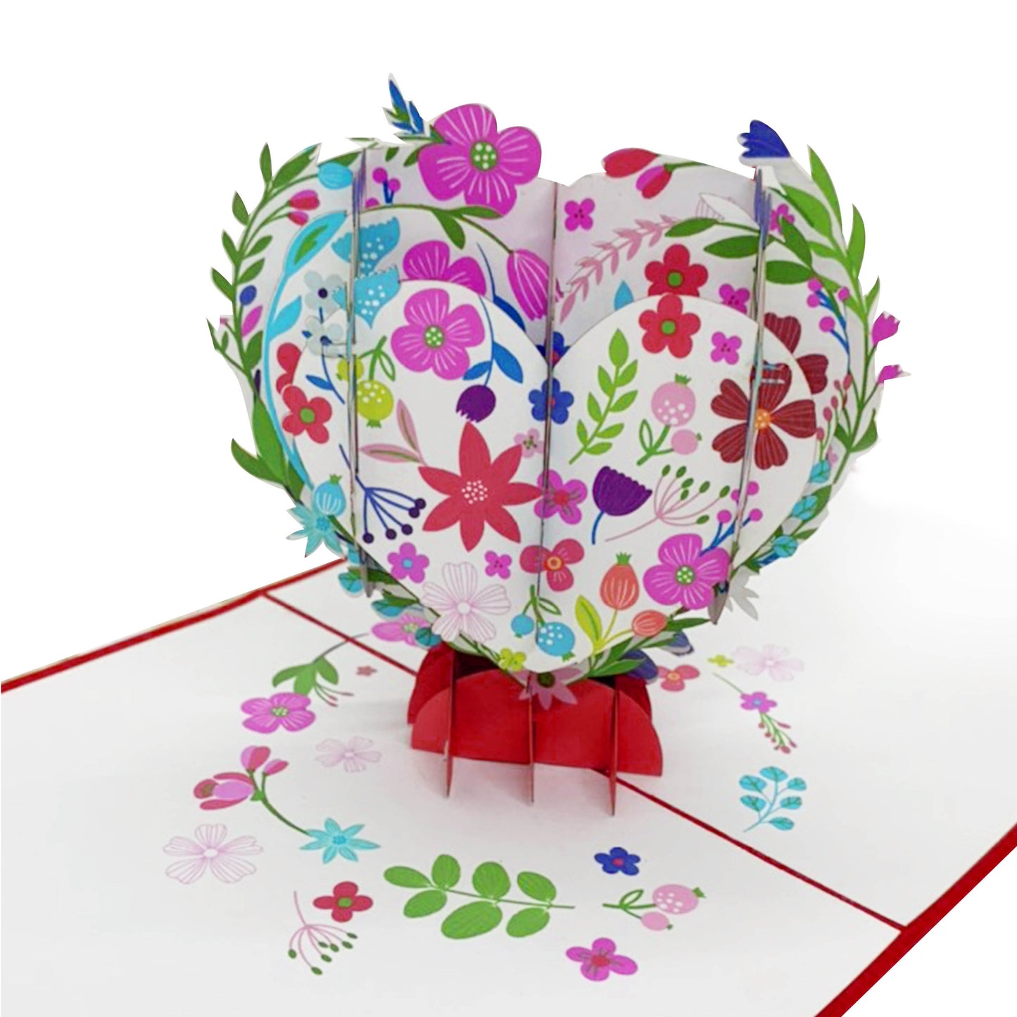 Love Heart Pop Up Cards