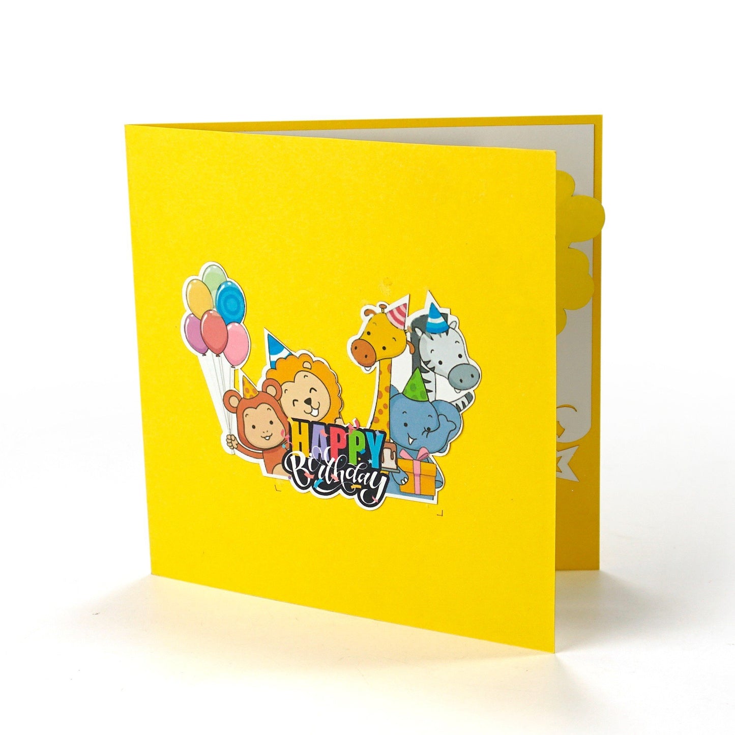 Animal & sofa Happy Birthday Pop Up Cards