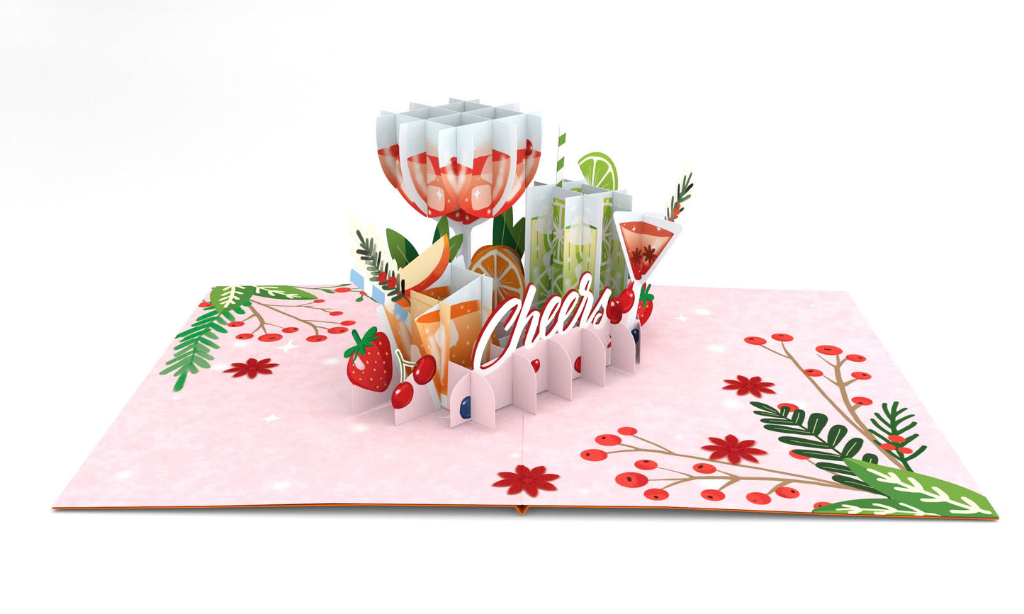 Cheers To Life Pop Up Cards