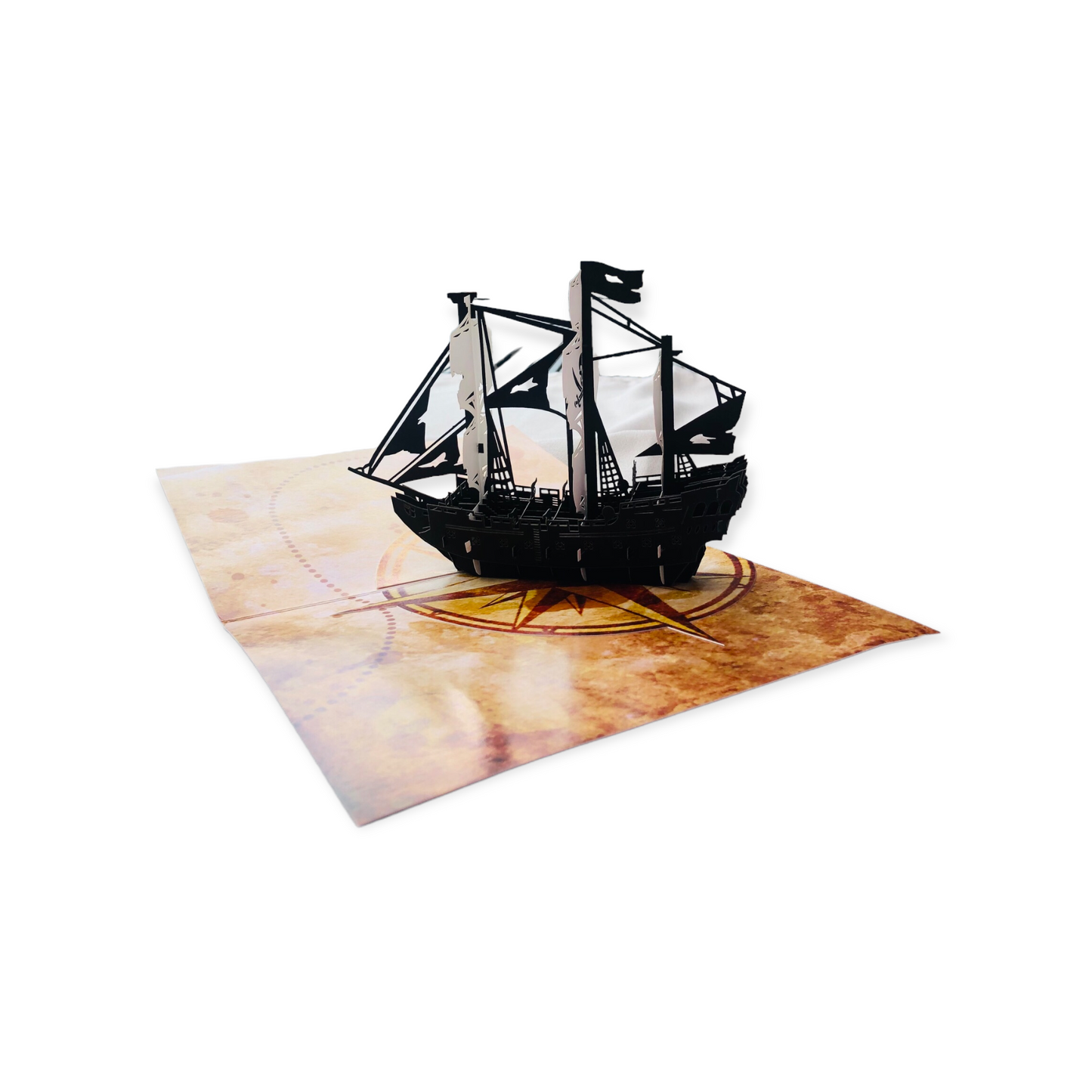 Pirate Ship Pop Up Cards