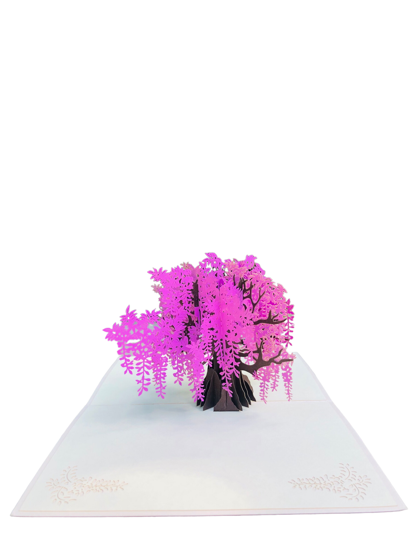 Wisteria tree Pop Up Cards