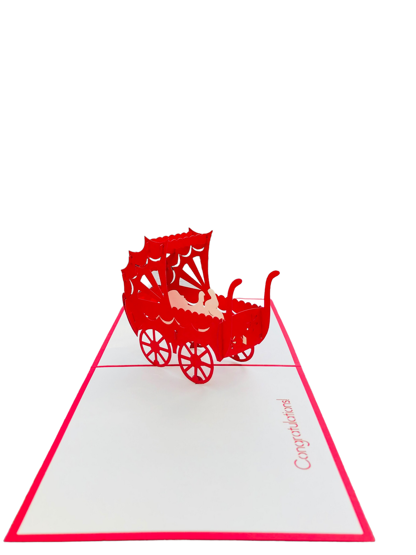 Baby strollers Pop Up Cards