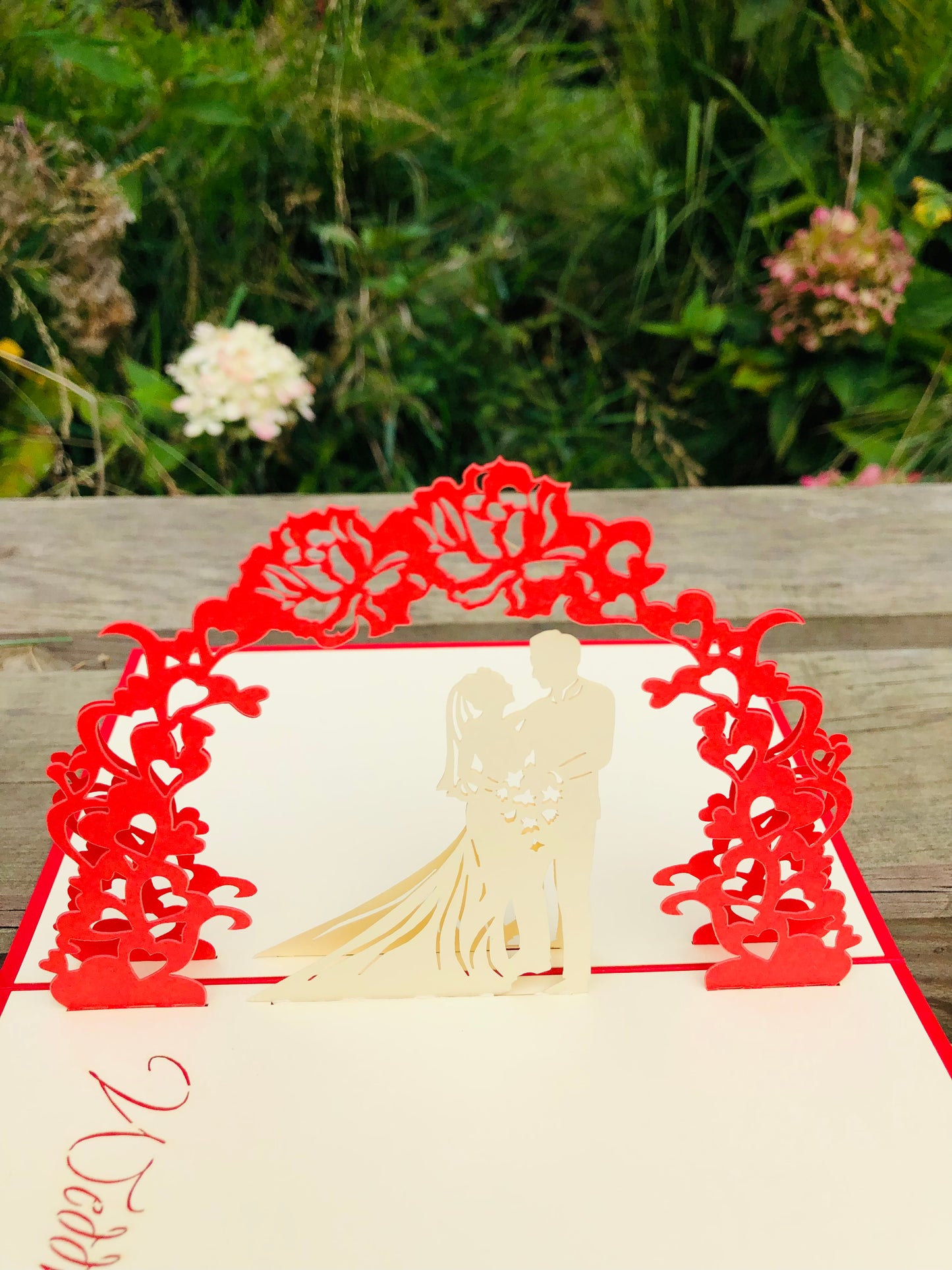 Wedding Couples Pop Up Cards