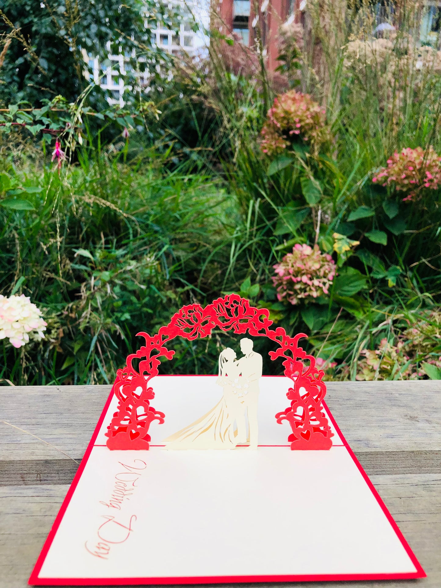 Wedding Couples Pop Up Cards