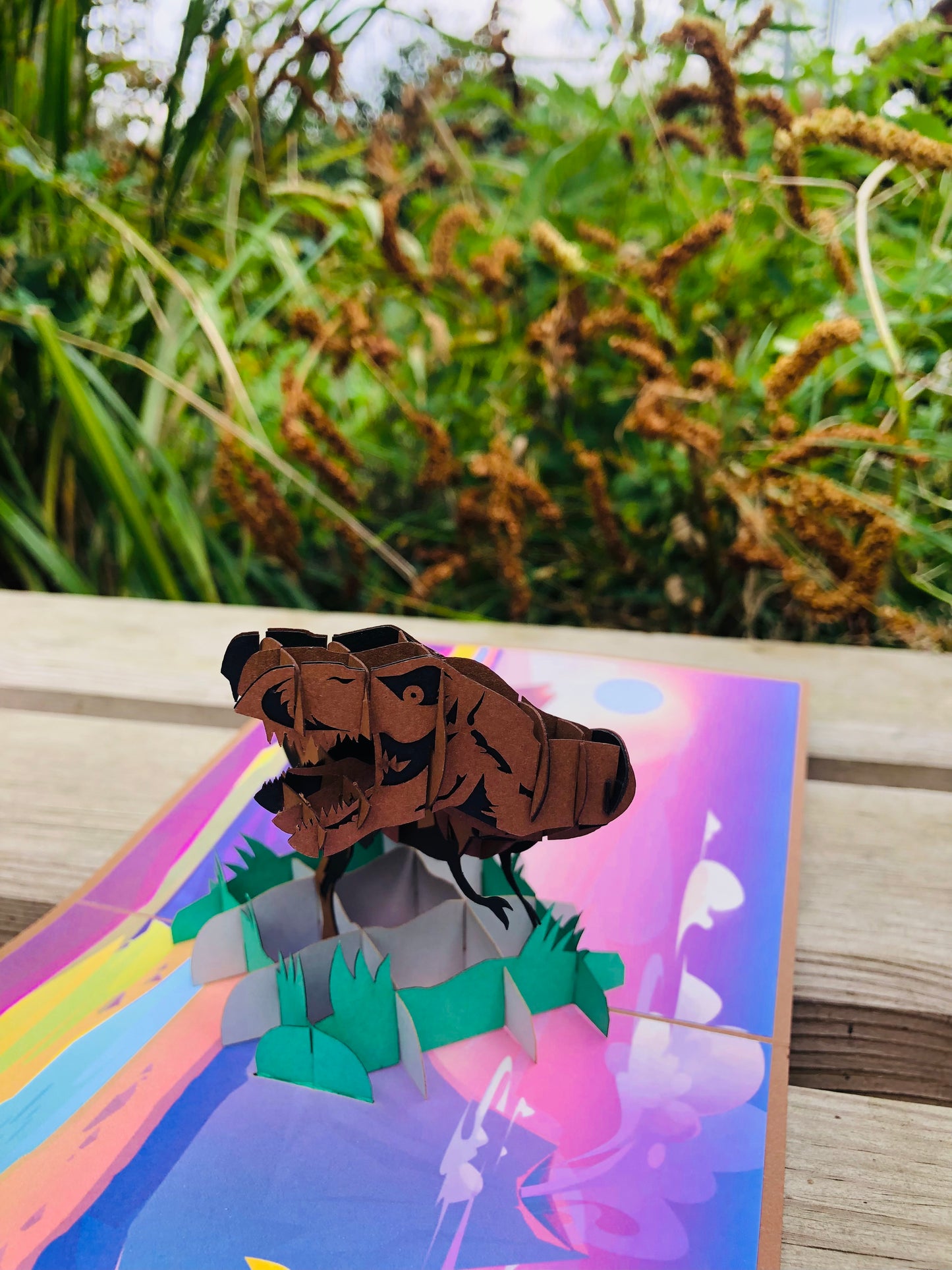 T Rex Pop Up Cards