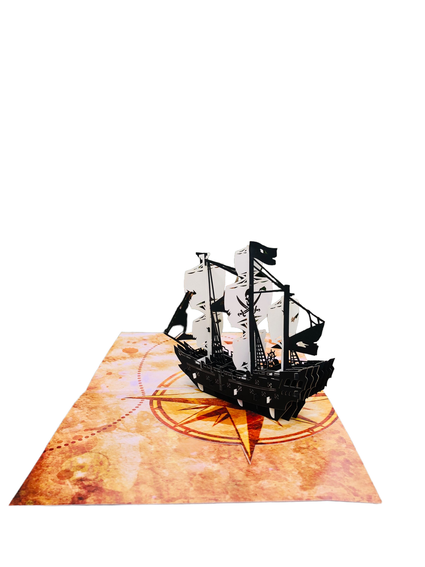 Pirate Ship Pop Up Cards
