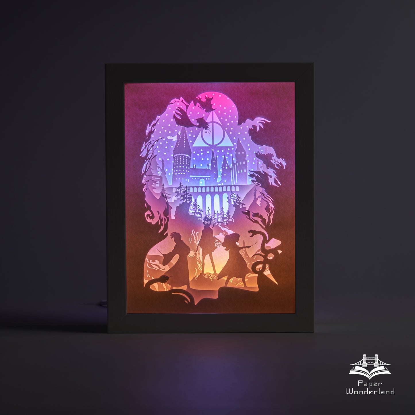 Paper Cut Light Box  Paper Carving Light Box-harry p