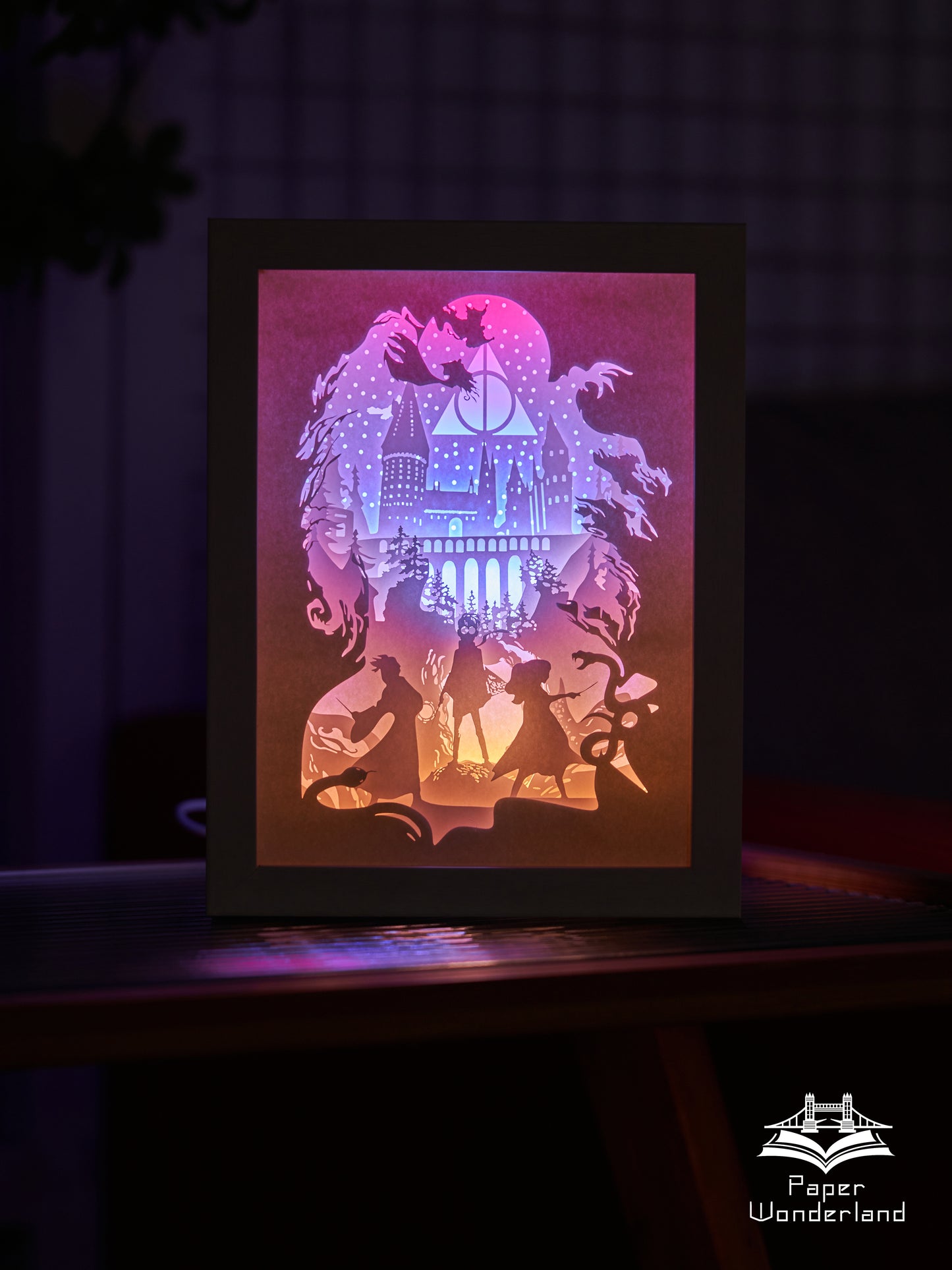 Paper Cut Light Box  Paper Carving Light Box-harry p