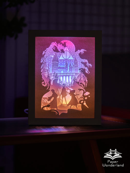 Paper Cut Light Box  Paper Carving Light Box-harry p